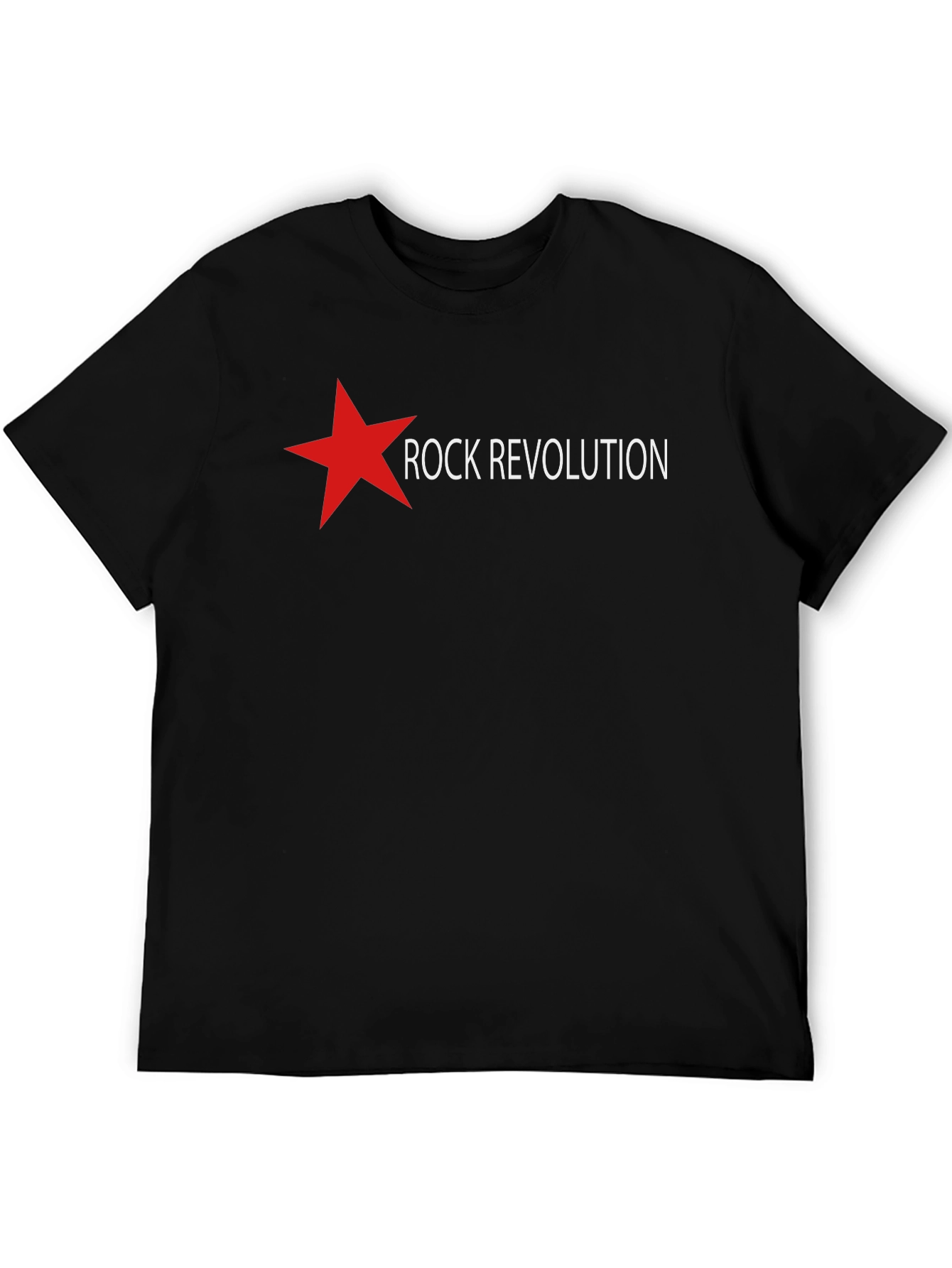 Camiseta Negra Rock Revolution