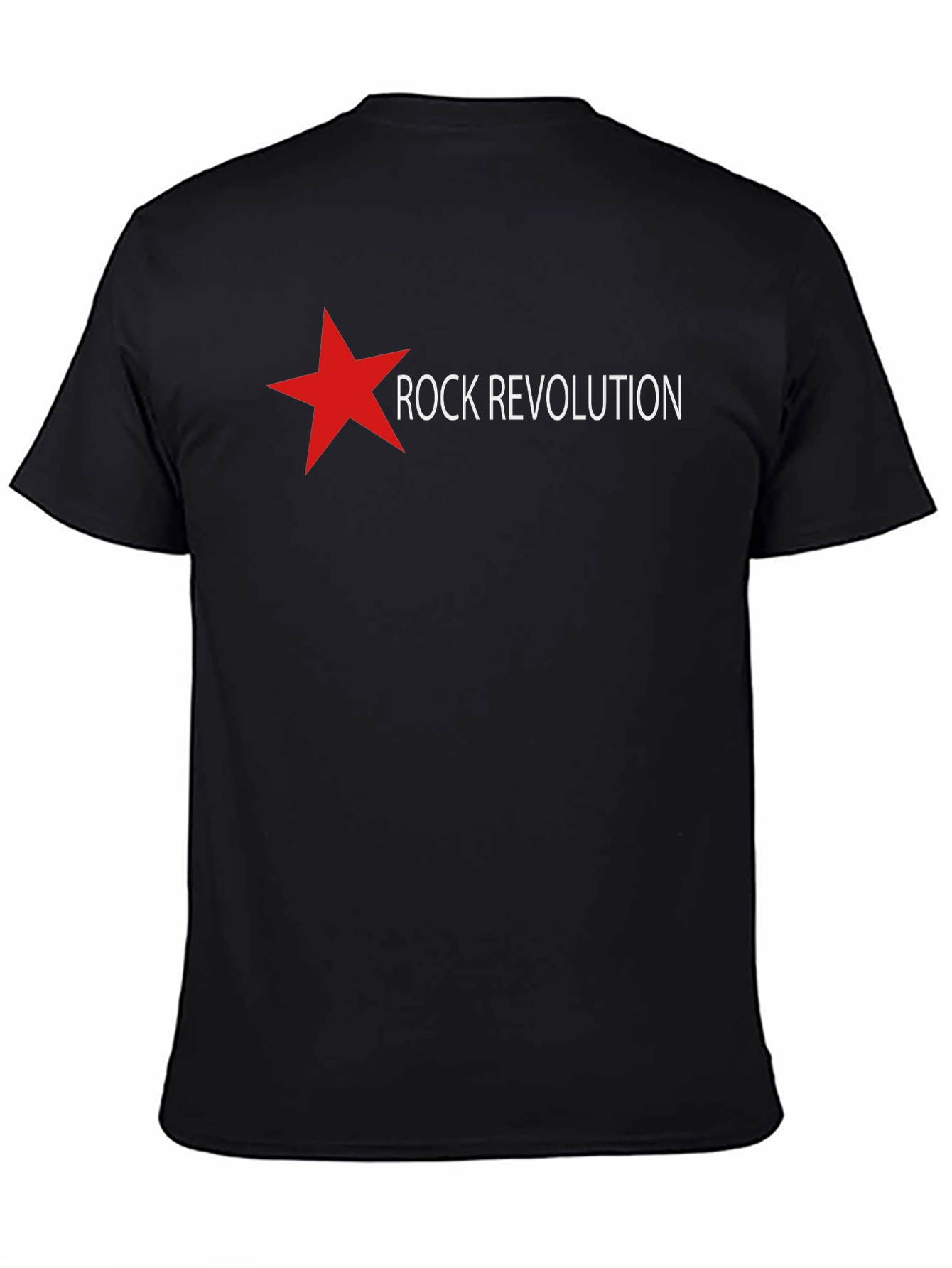 Camiseta Negra Rock Revolution