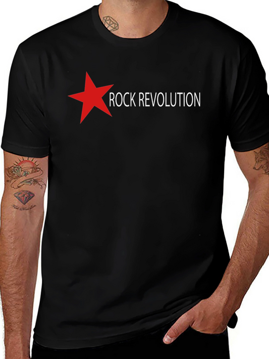 Camiseta Negra Rock Revolution