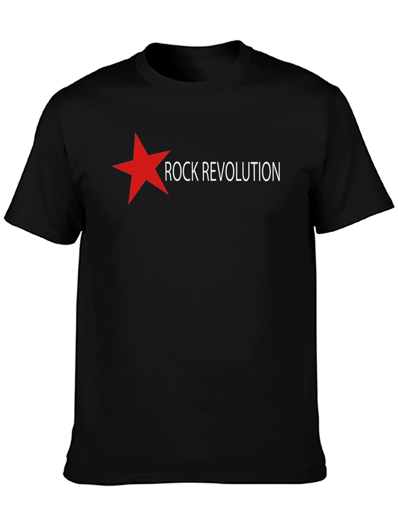 Camiseta Negra Rock Revolution