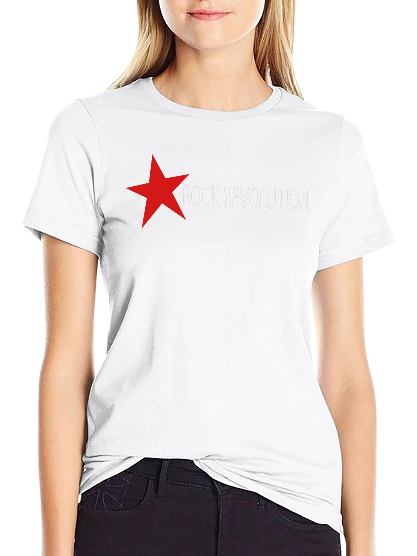 Camiseta Negra Rock Revolution