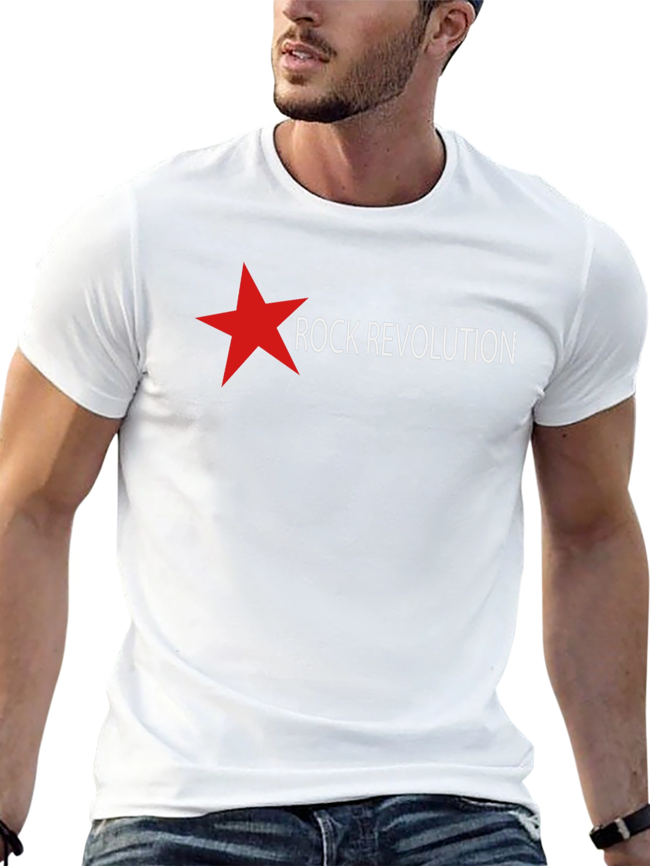 Camiseta Negra Rock Revolution