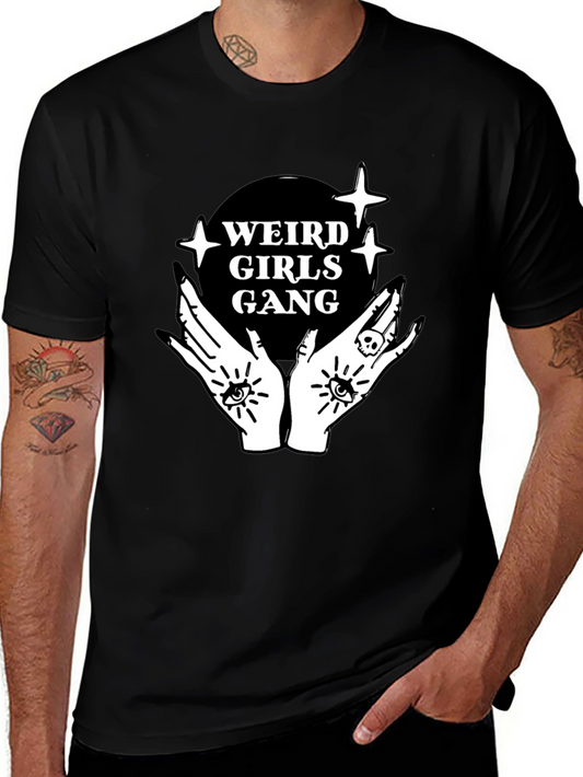 Camiseta Negra Weird Girls Gang