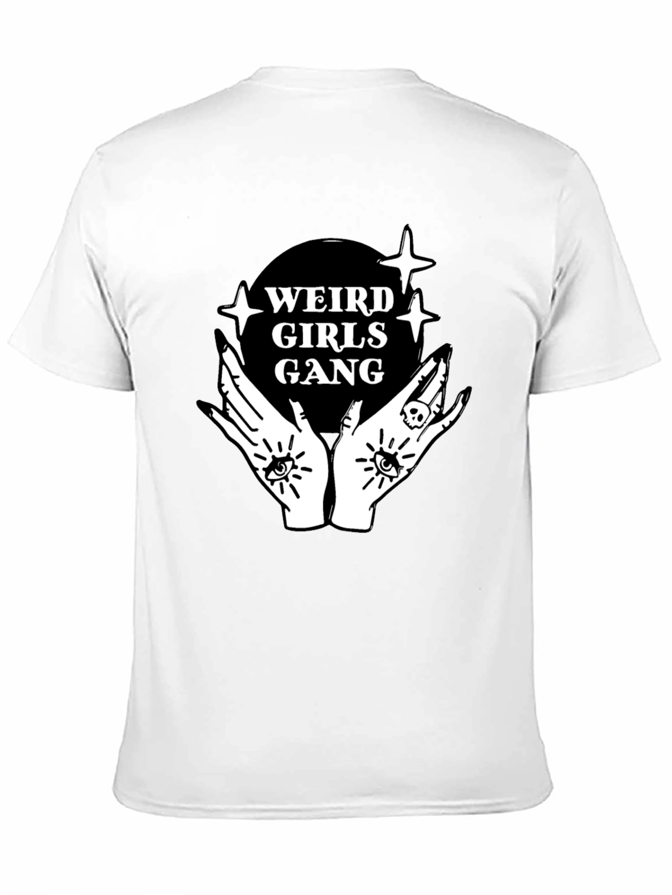 Camiseta Negra Weird Girls Gang