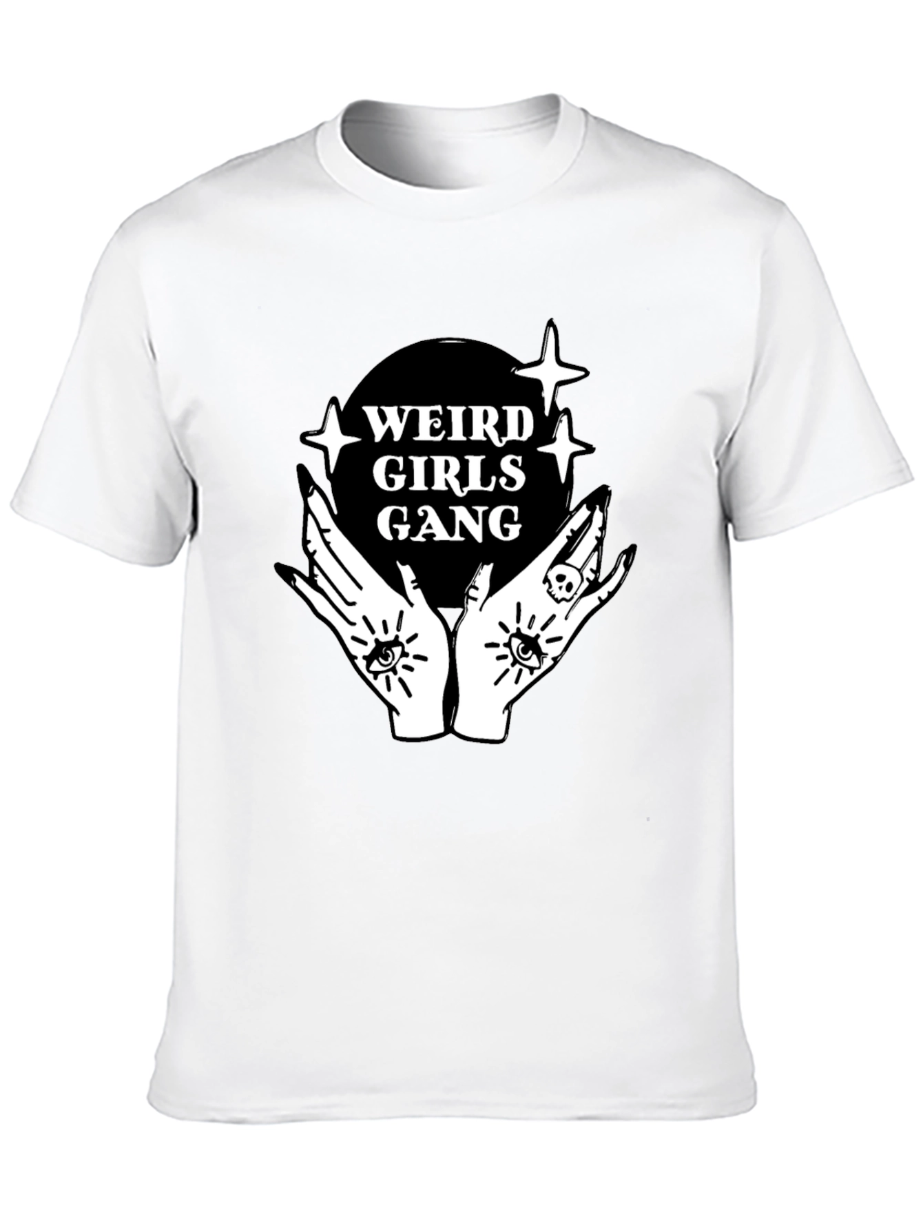 Camiseta Negra Weird Girls Gang