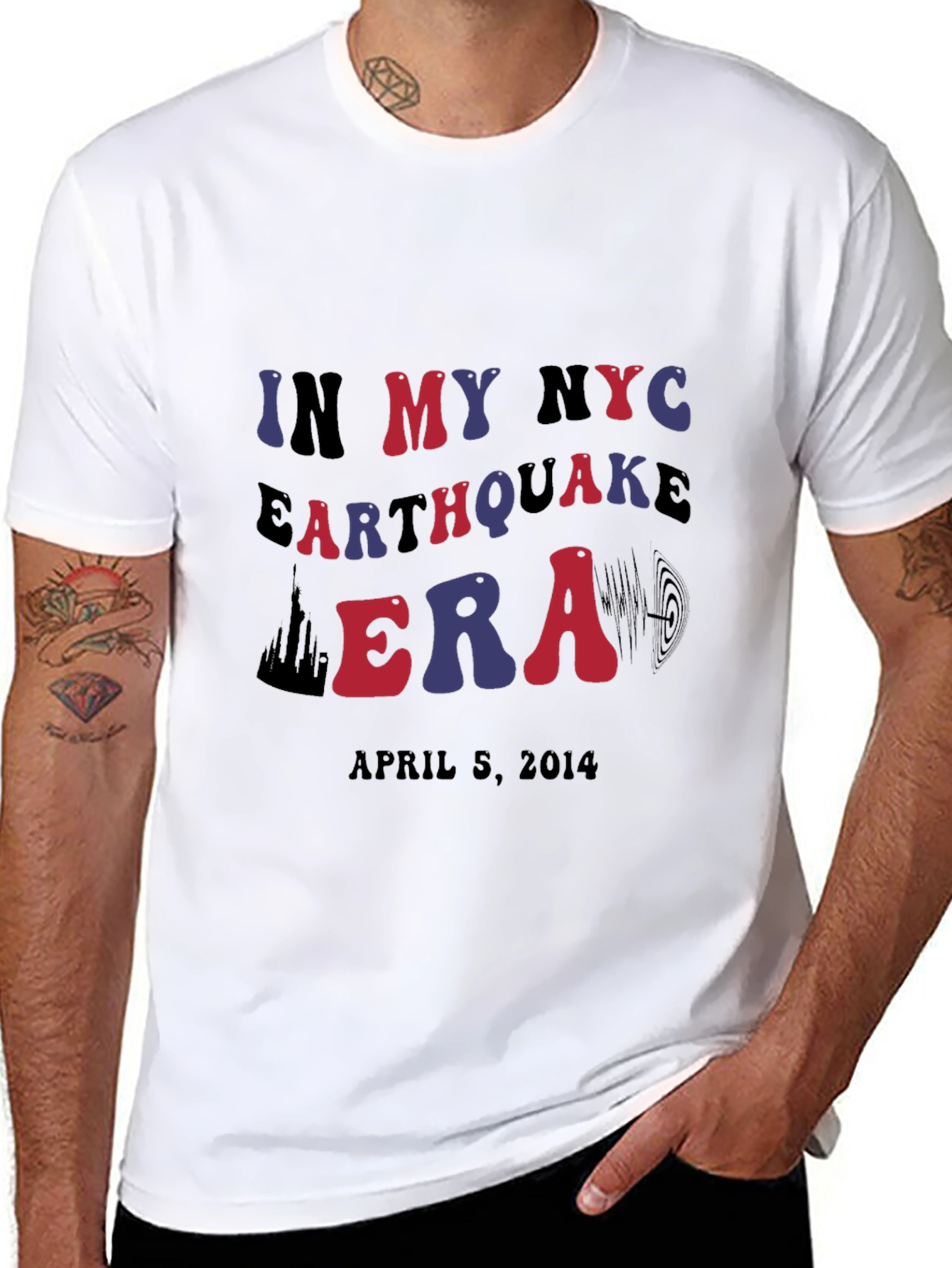 Camiseta In My NYC Earthquake Era