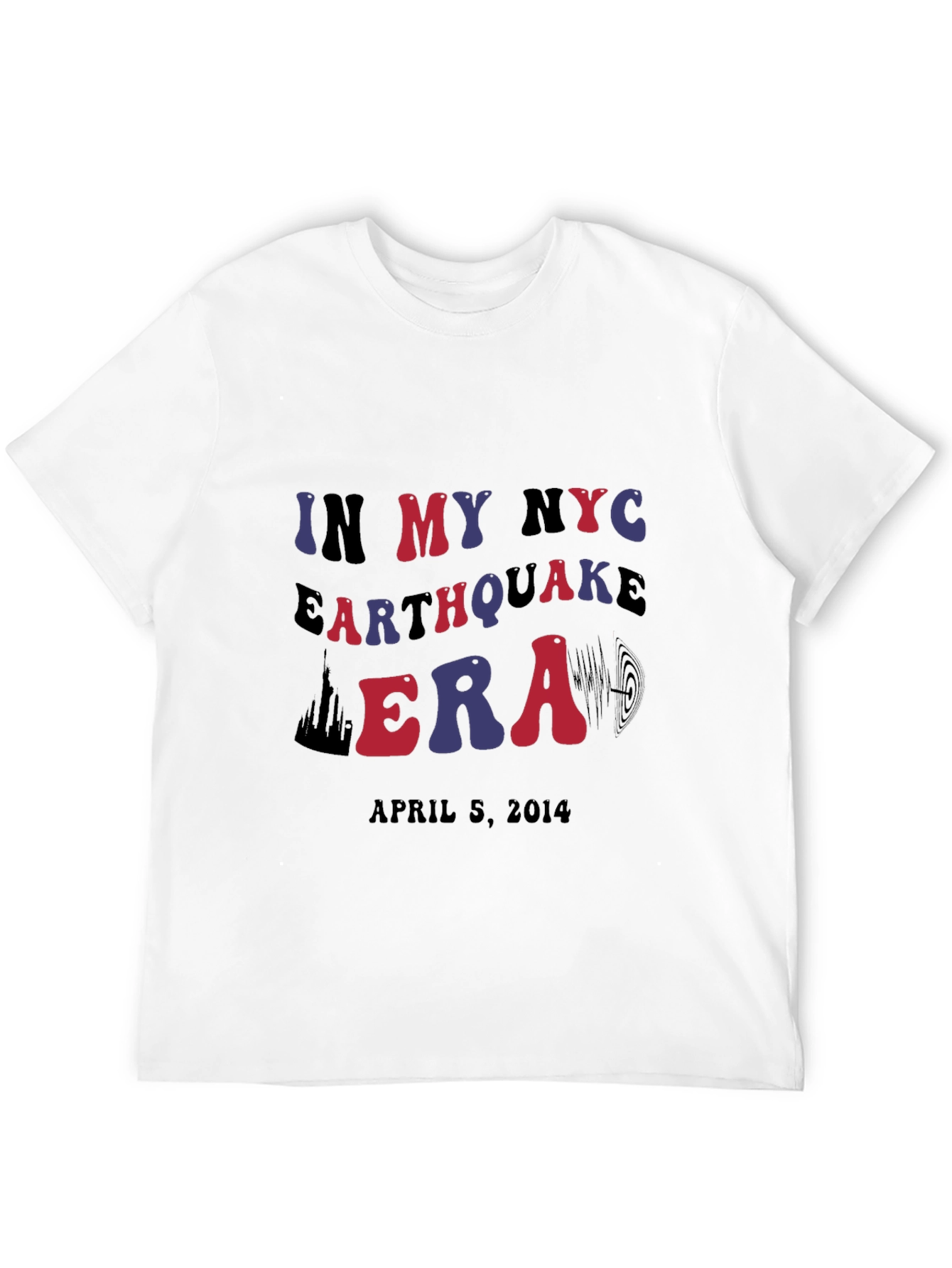 Camiseta In My NYC Earthquake Era