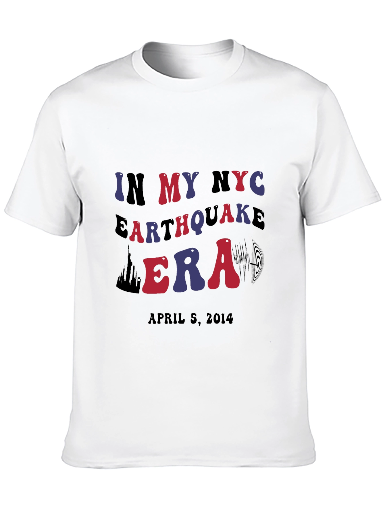 Camiseta In My NYC Earthquake Era