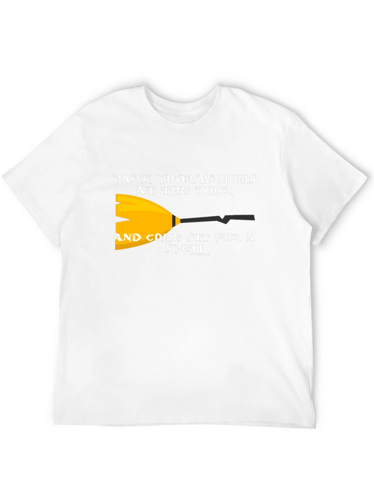 Camiseta Halloween Bruja Escoba