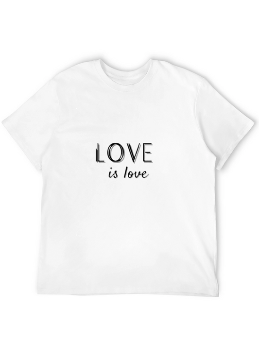 Camiseta Negra Love is Love - Estilo y Conciencia