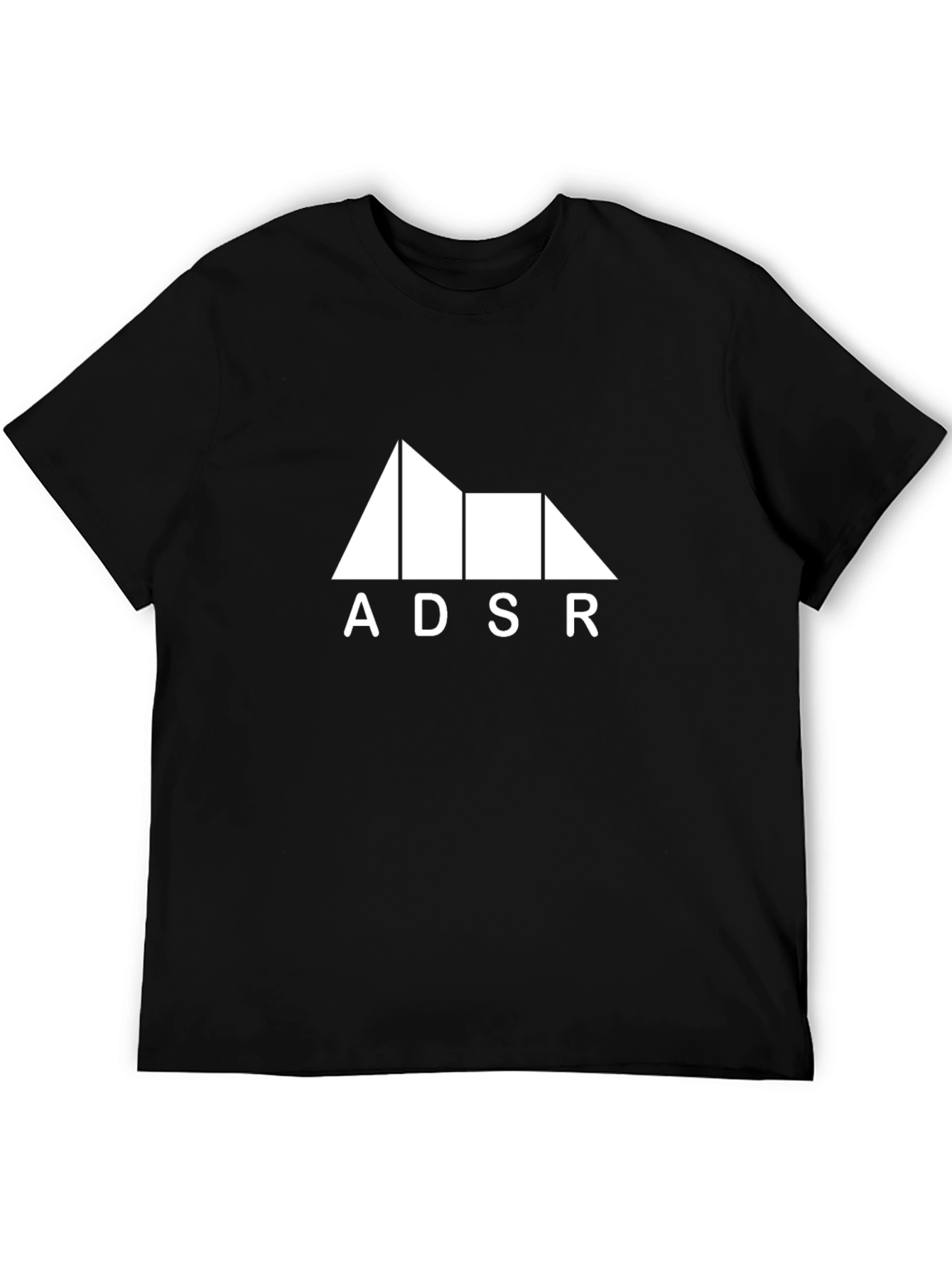 Camiseta Negra ADSR - Diseño Exclusivo