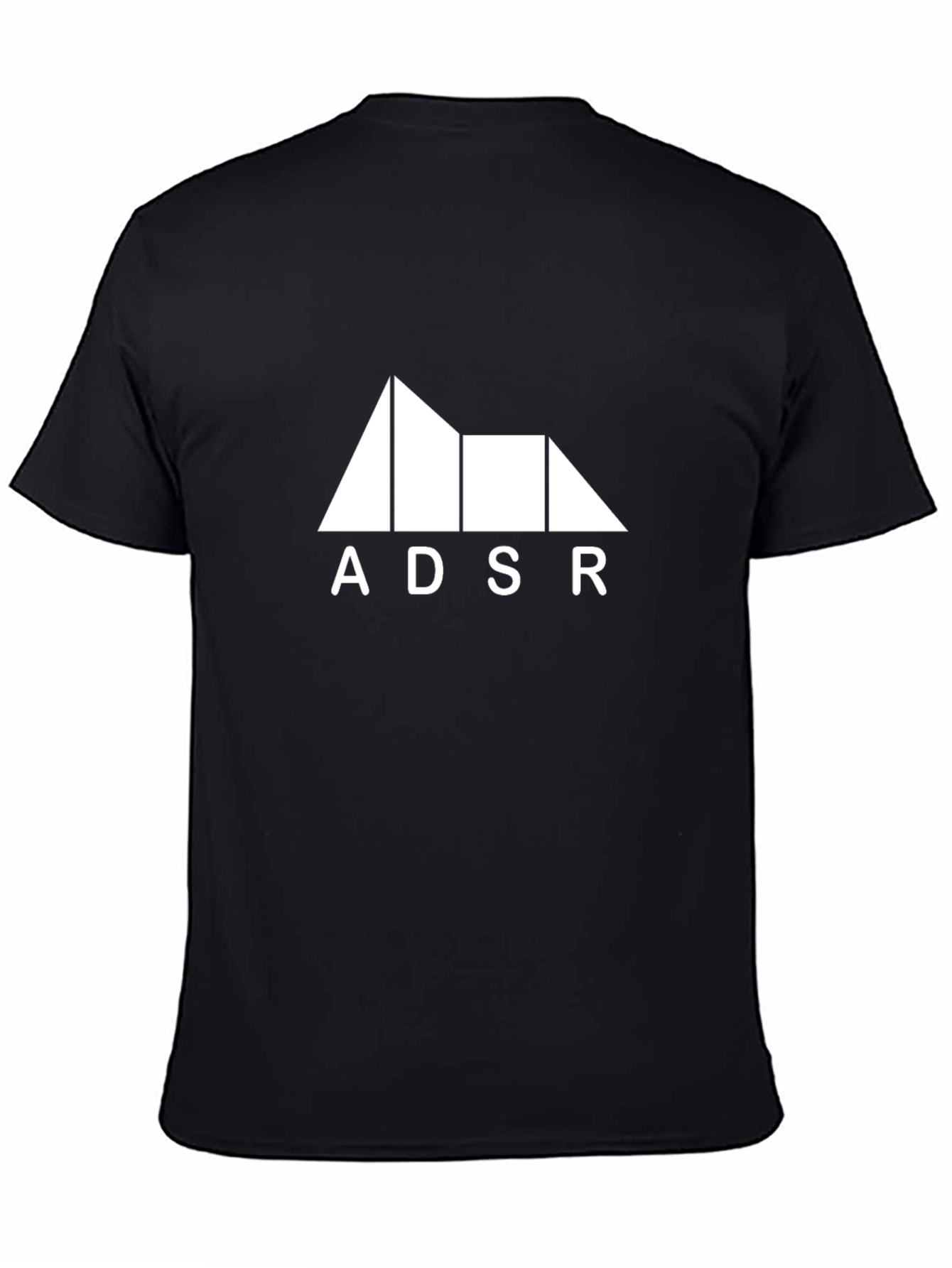 Camiseta Negra ADSR - Diseño Exclusivo