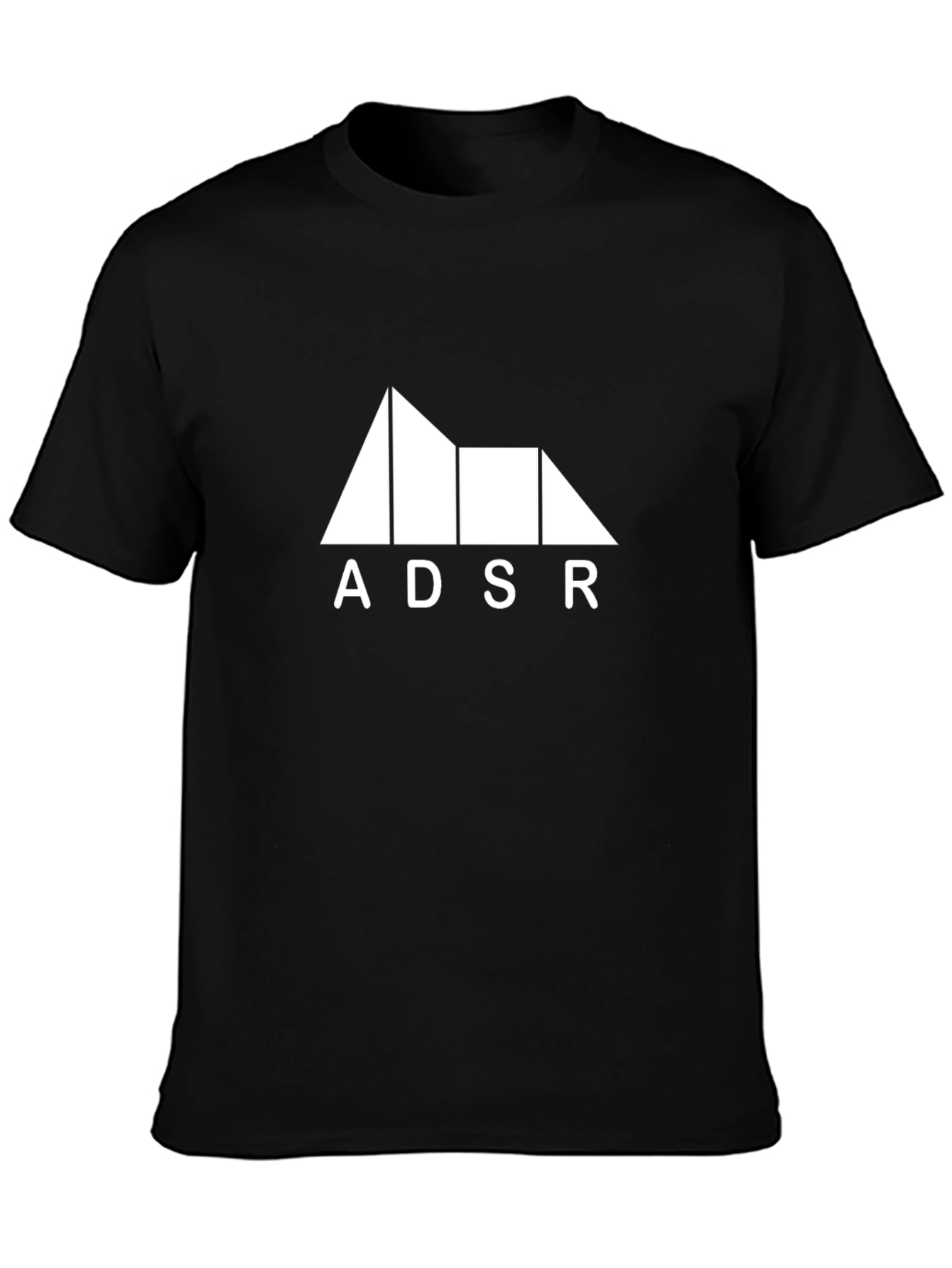 Camiseta Negra ADSR - Diseño Exclusivo