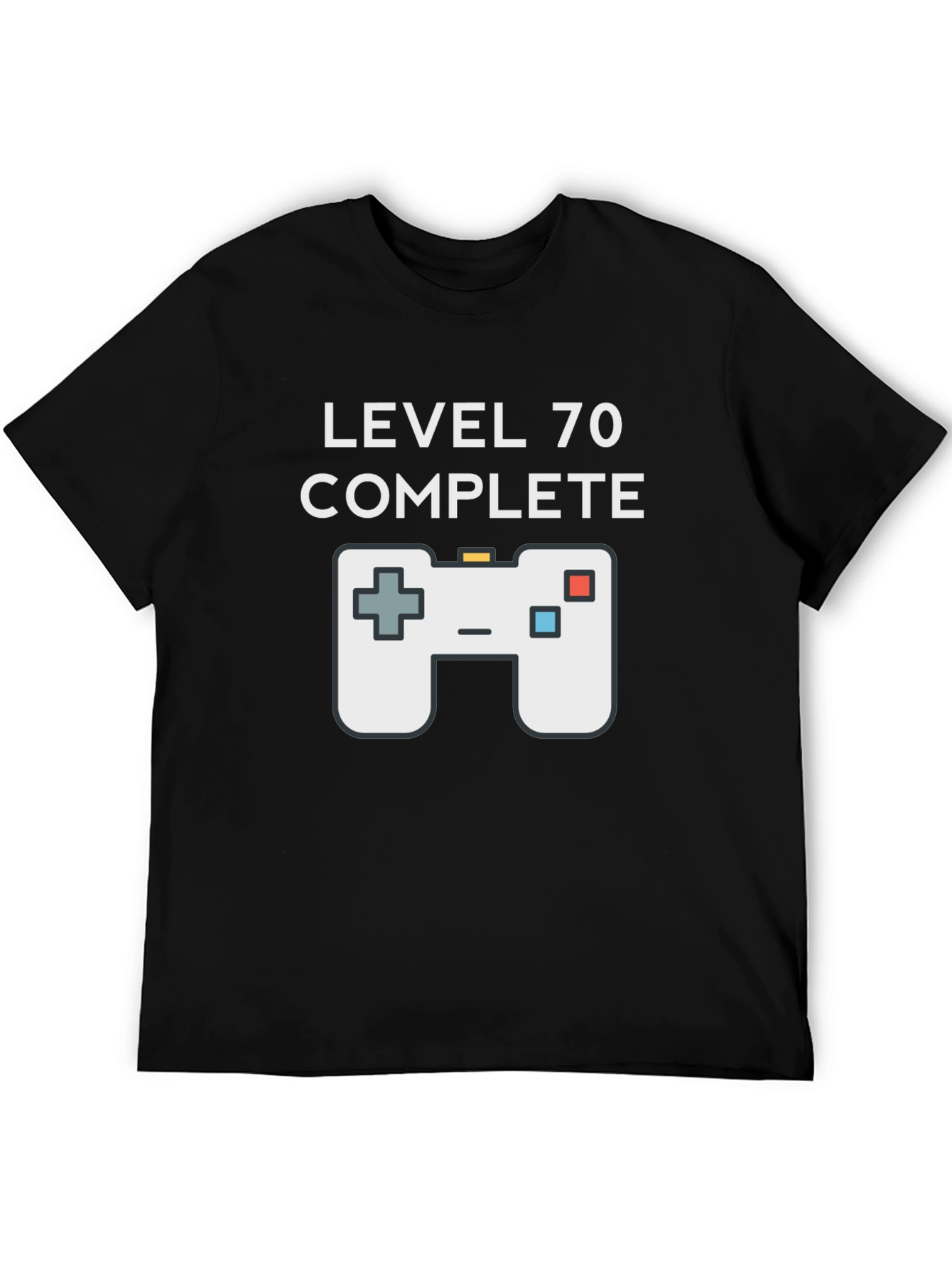 Camiseta Gamer Nivel 70 Completado
