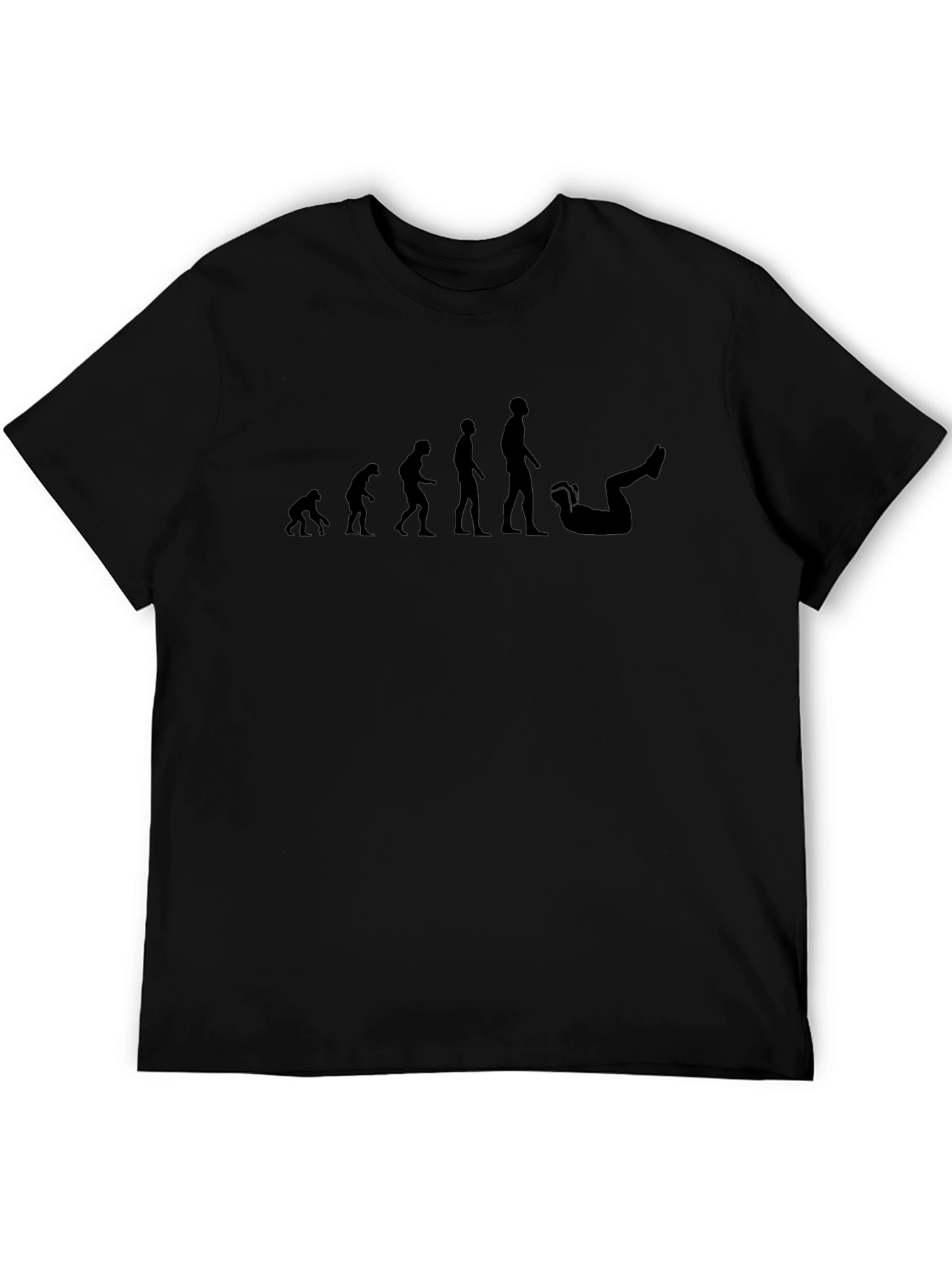 Camiseta Hombre Evolución Gamer - Algodón