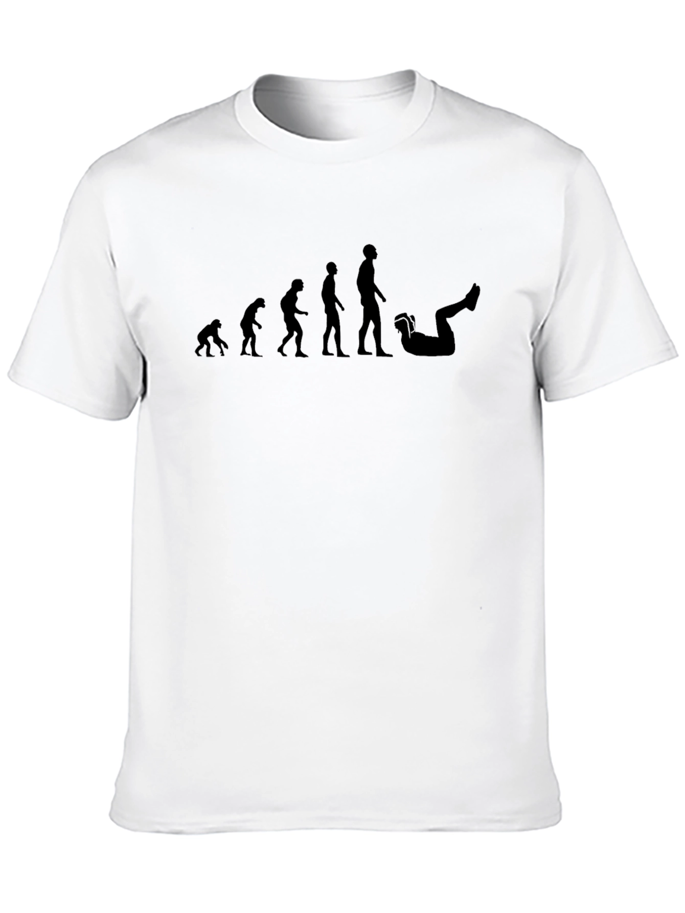 Camiseta Hombre Evolución Gamer - Algodón