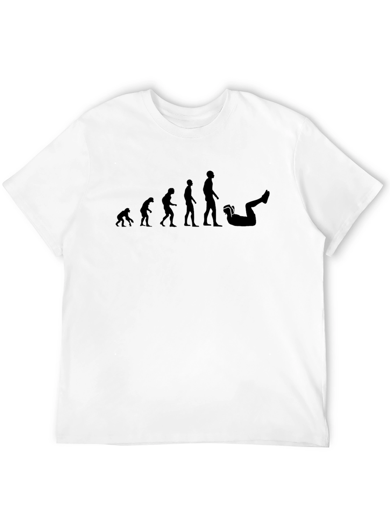 Camiseta Hombre Evolución Gamer - Algodón