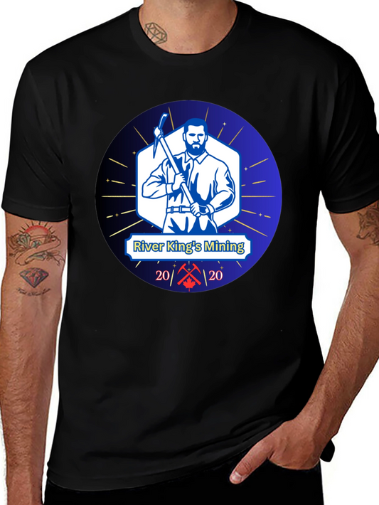 Camiseta Negra River Kings Mining