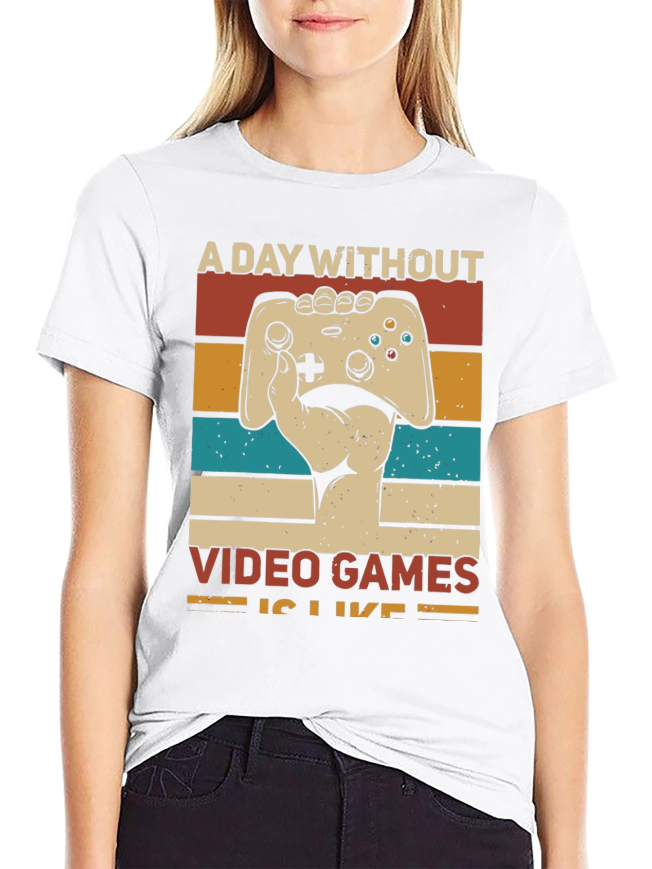 Camiseta Gamer: Un Día Sin Videojuegos