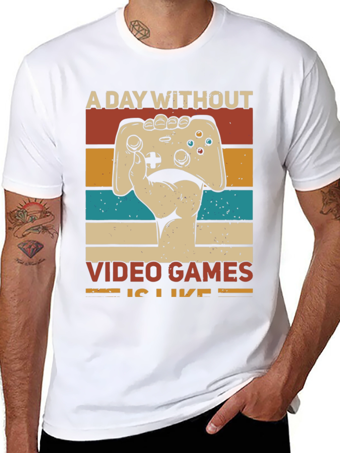 Camiseta Gamer: Un Día Sin Videojuegos