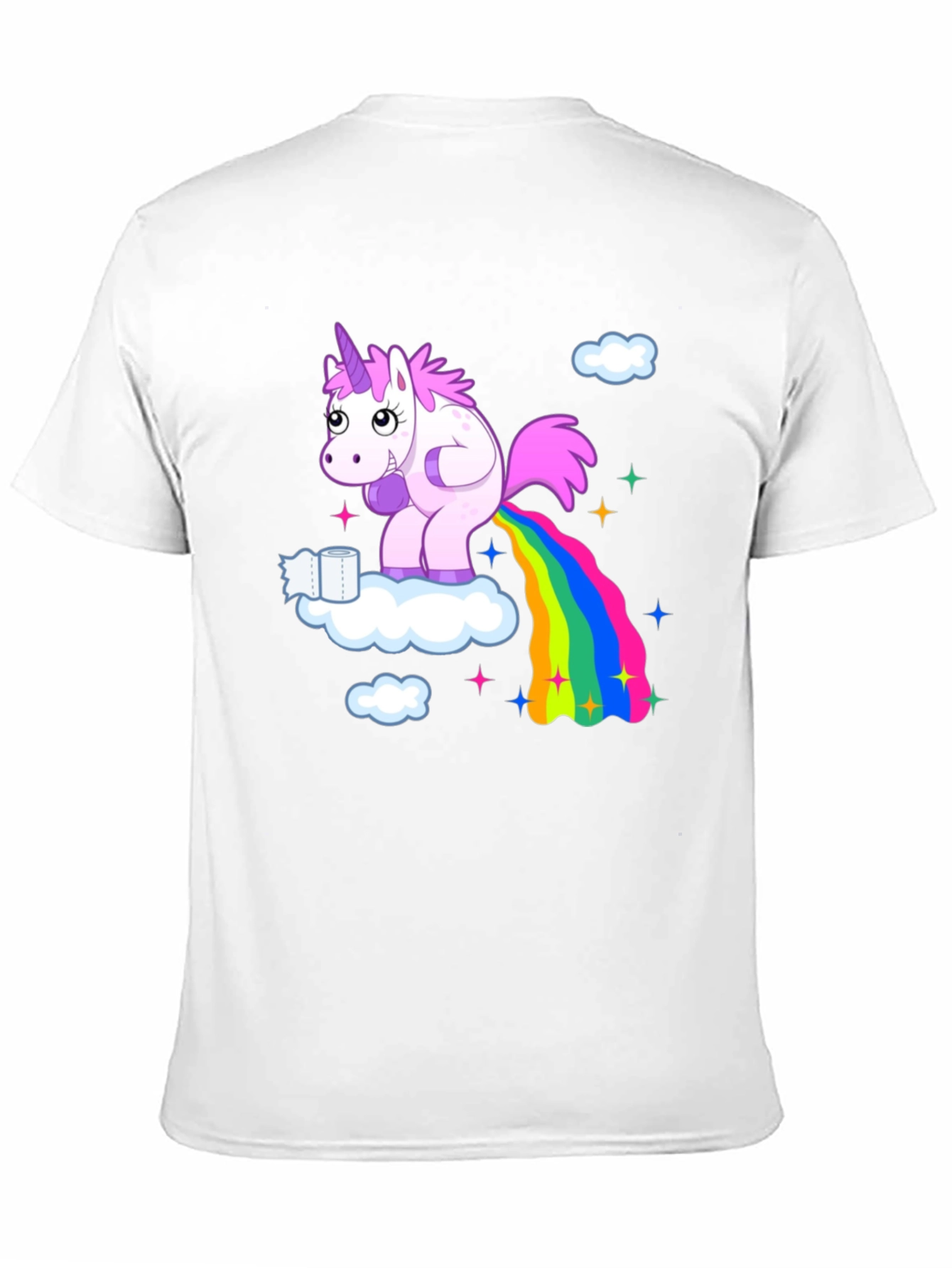 Camiseta Unicornio Arcoíris Divertida