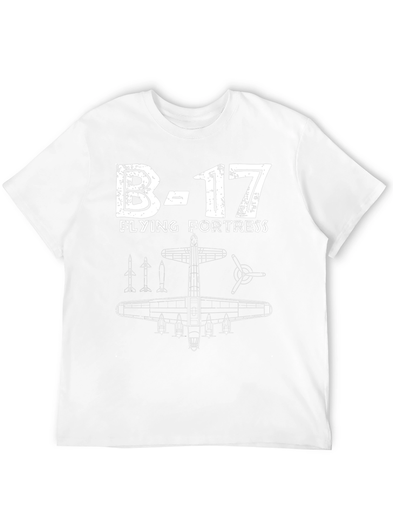 Camiseta Negra B-17 Flying Fortress