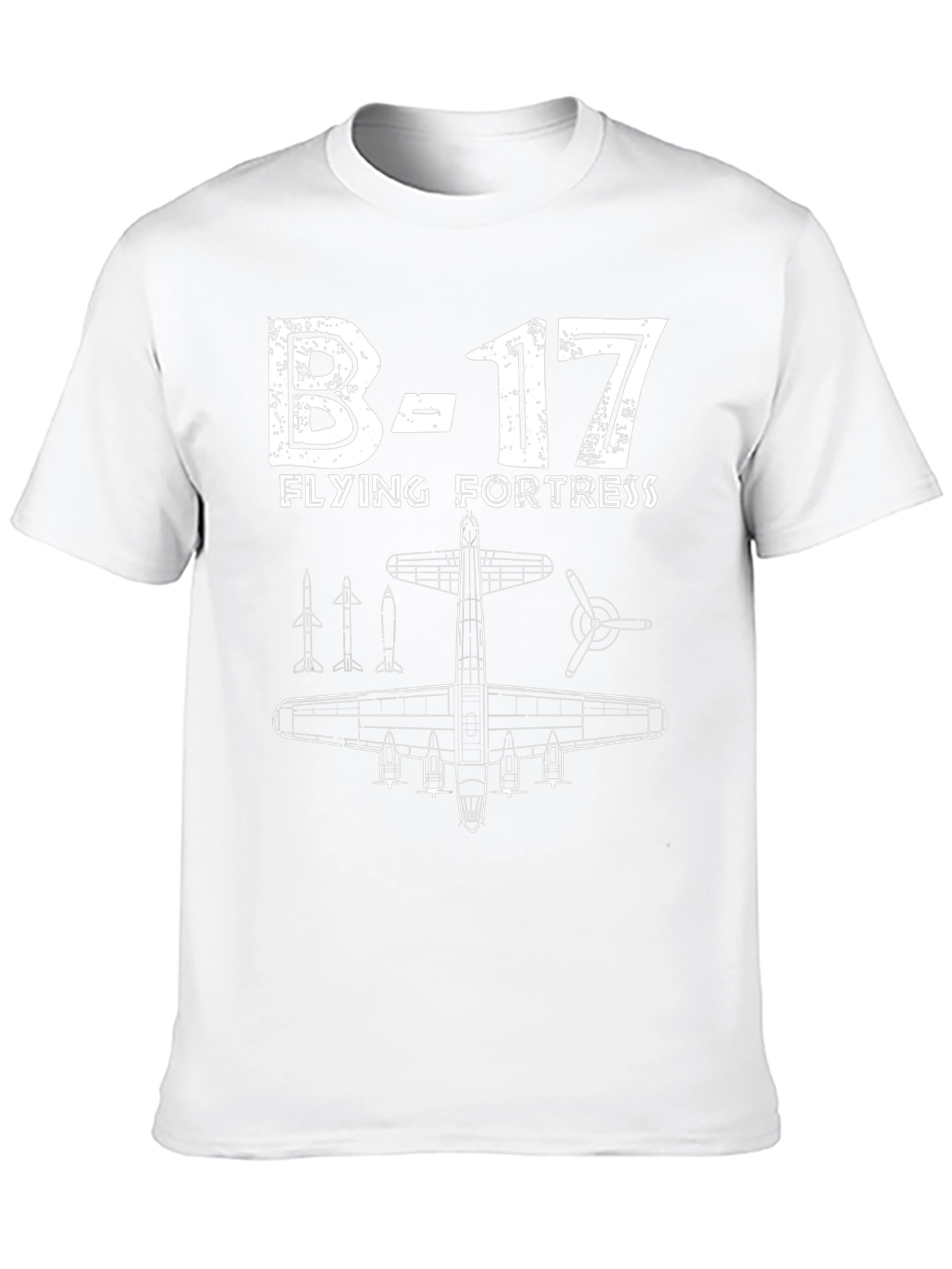 Camiseta Negra B-17 Flying Fortress