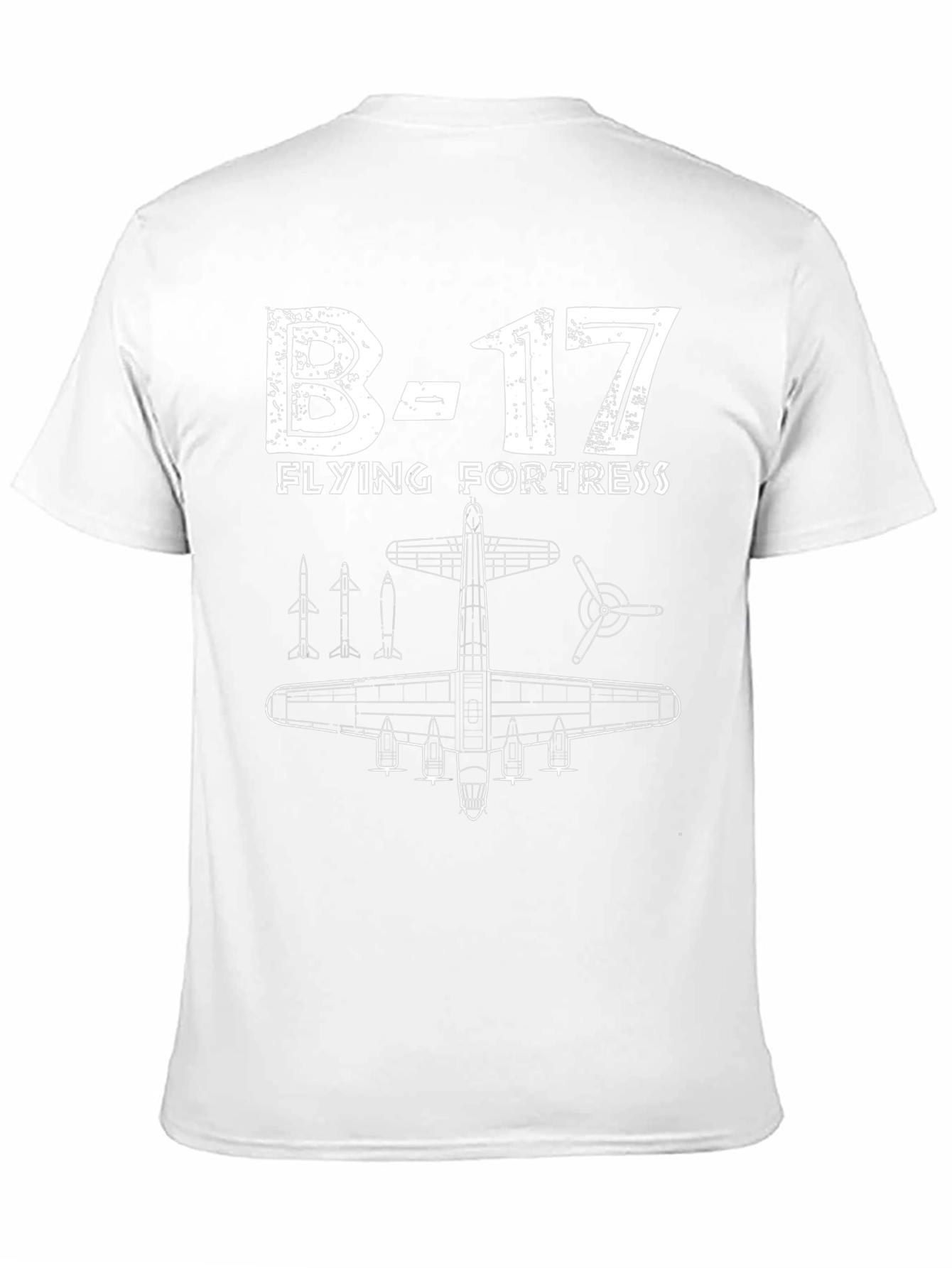Camiseta Negra B-17 Flying Fortress
