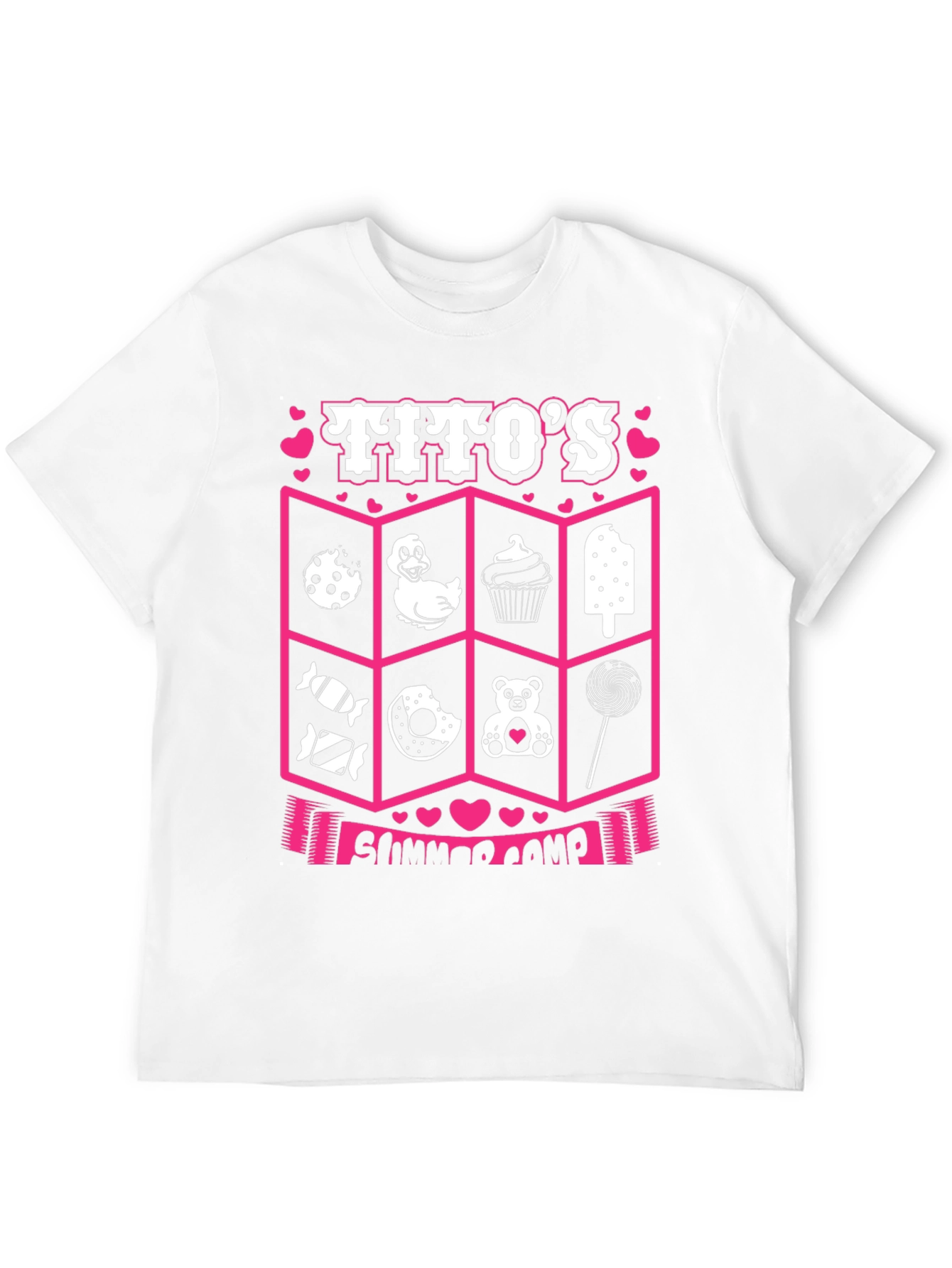 Camiseta Estampada Titos Summer Camp