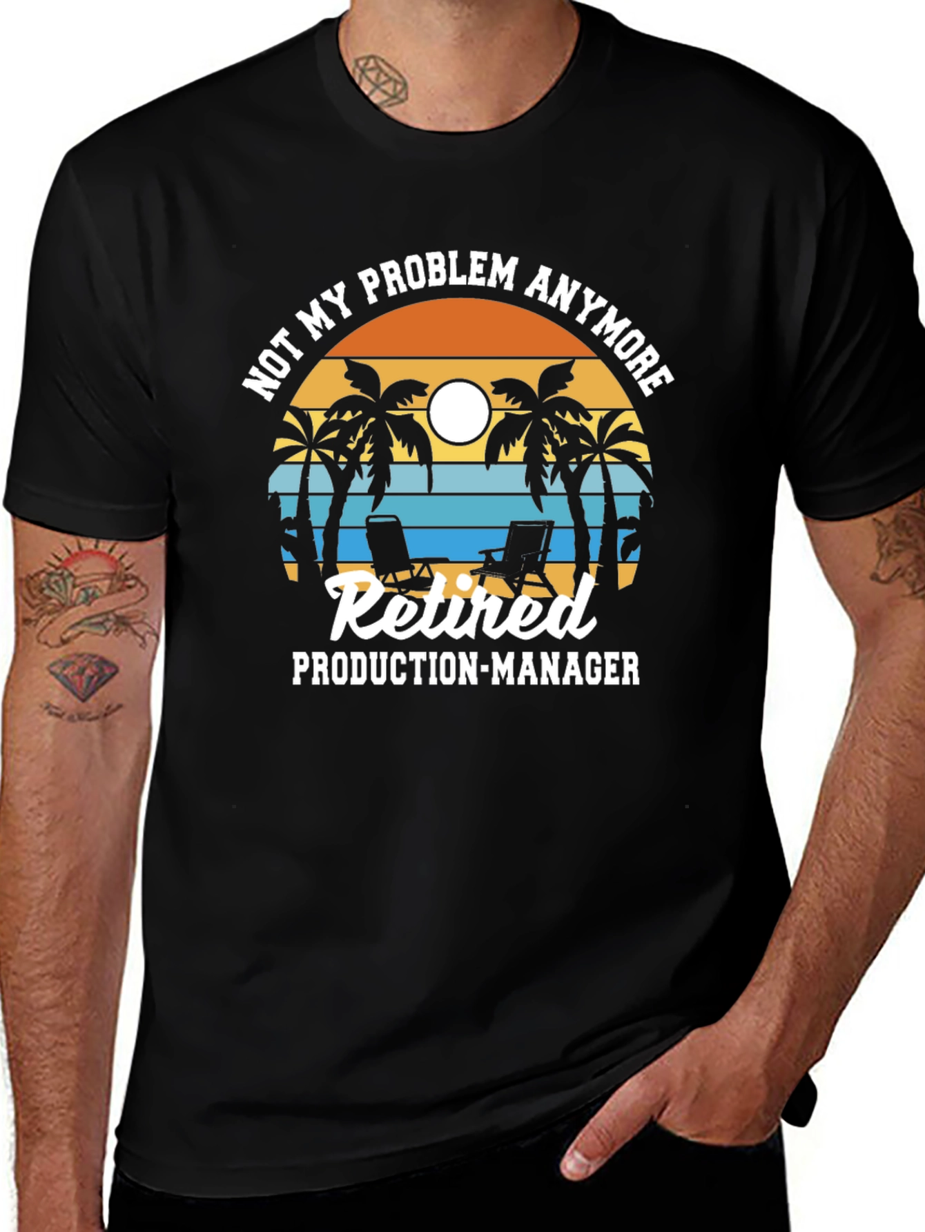 Camiseta de Jubilación - Director de Producción