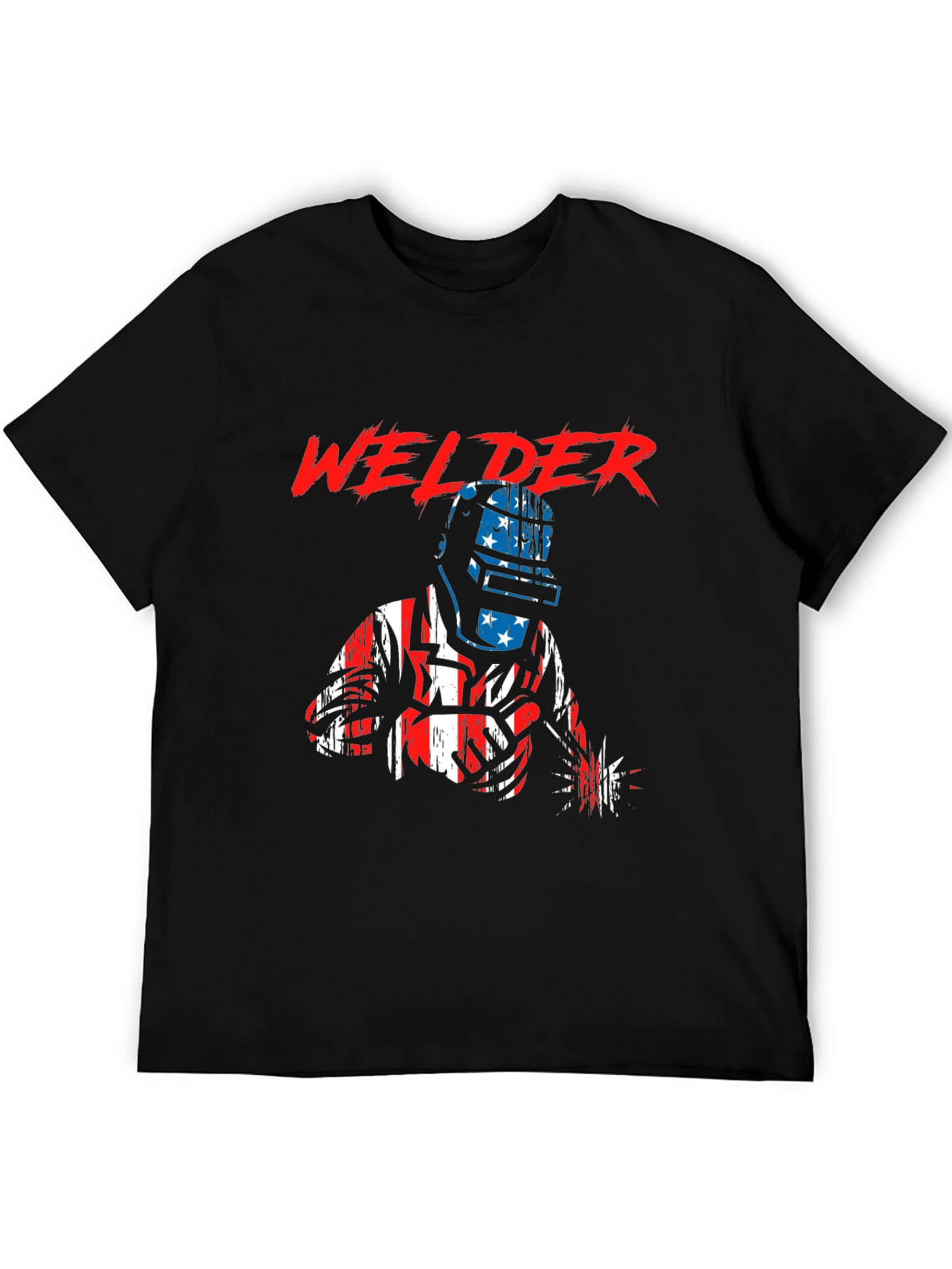 Camiseta Soldador Diseño Americano