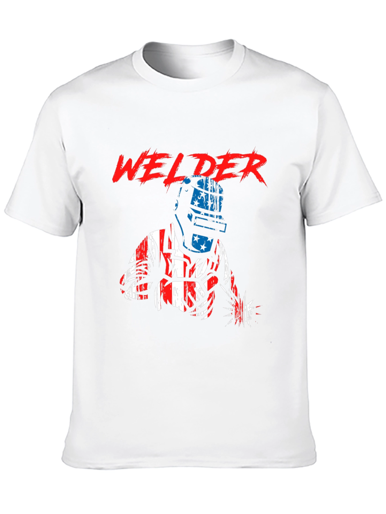 Camiseta Soldador Diseño Americano