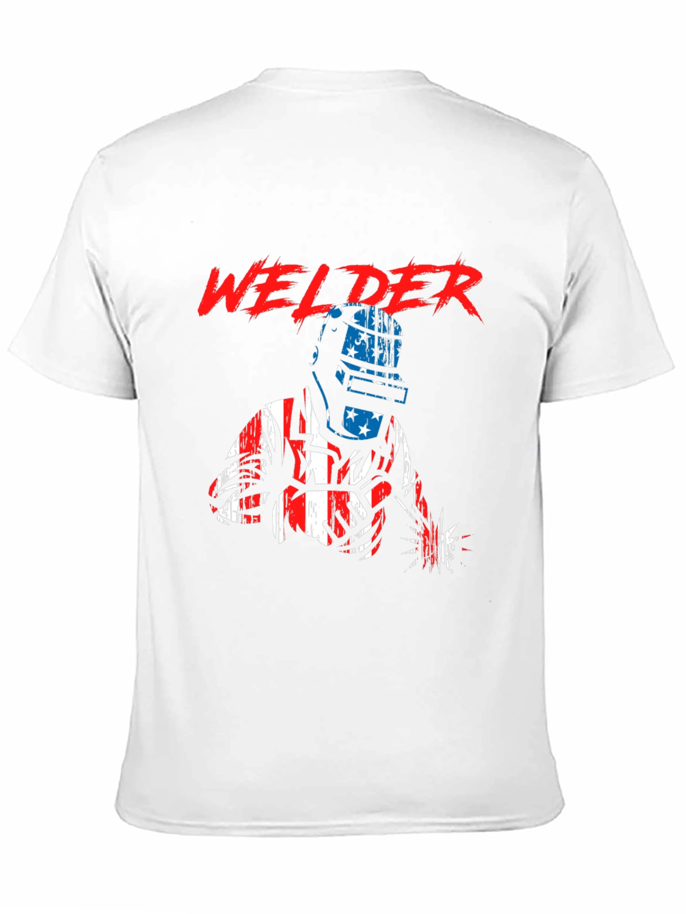 Camiseta Soldador Diseño Americano
