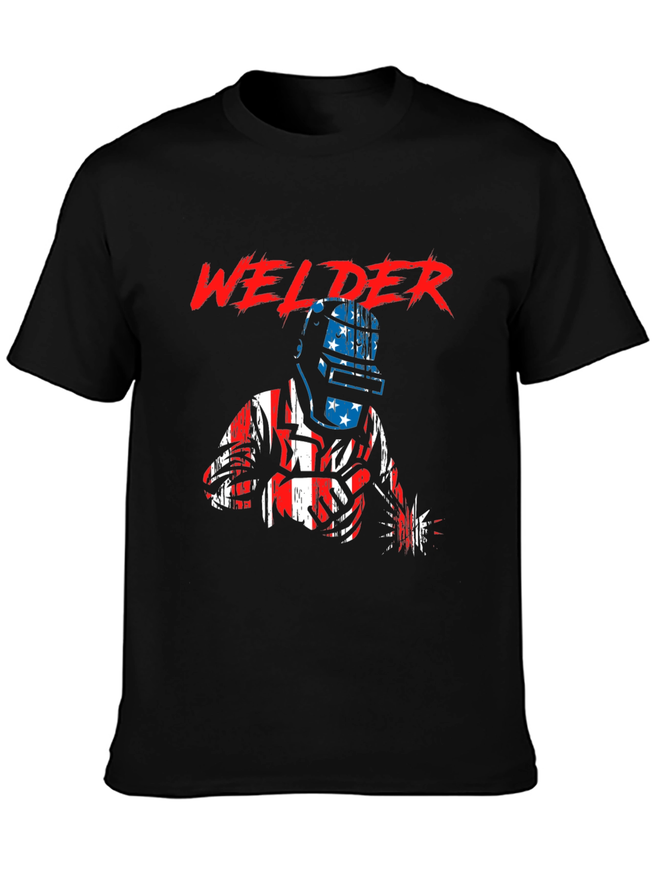 Camiseta Soldador Diseño Americano