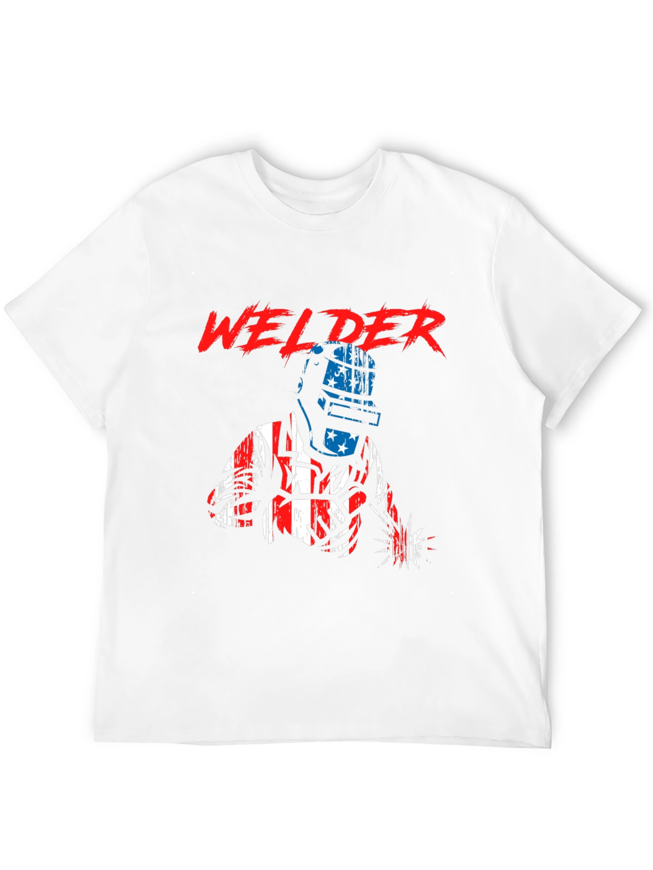 Camiseta Soldador Diseño Americano