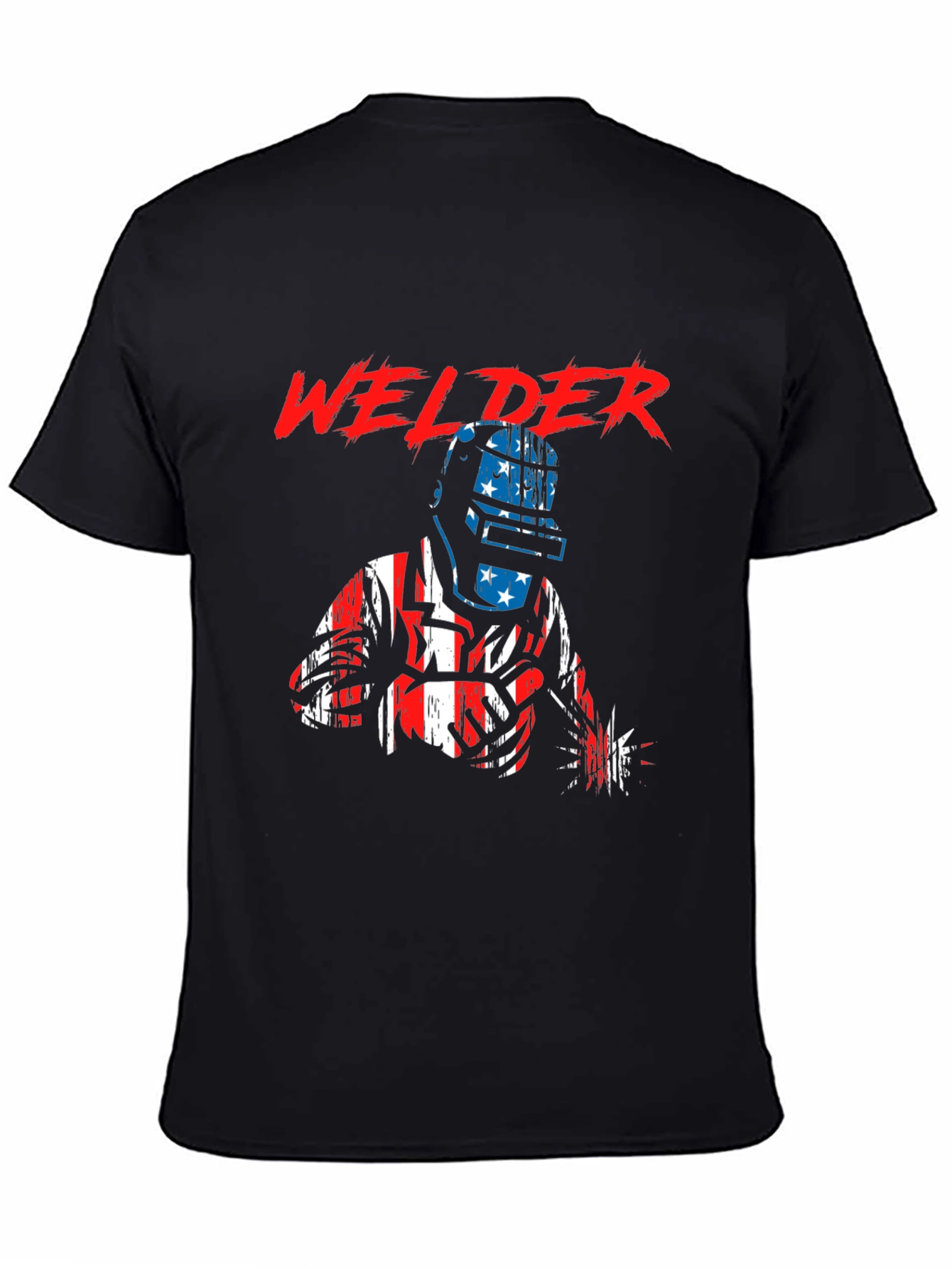 Camiseta Soldador Diseño Americano
