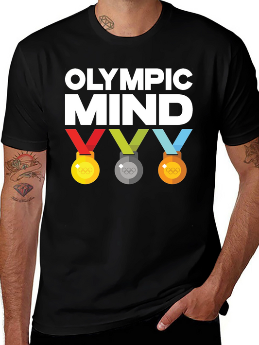 Camiseta Mente Olímpica Negra