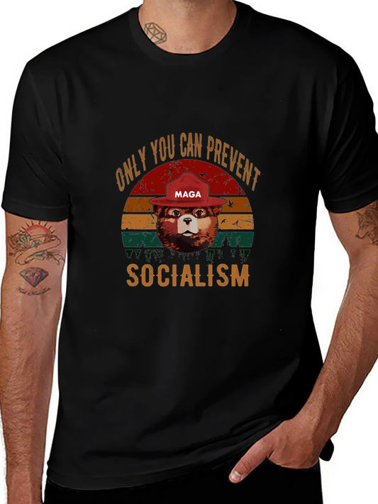 Camiseta Oso Anti-Socialismo