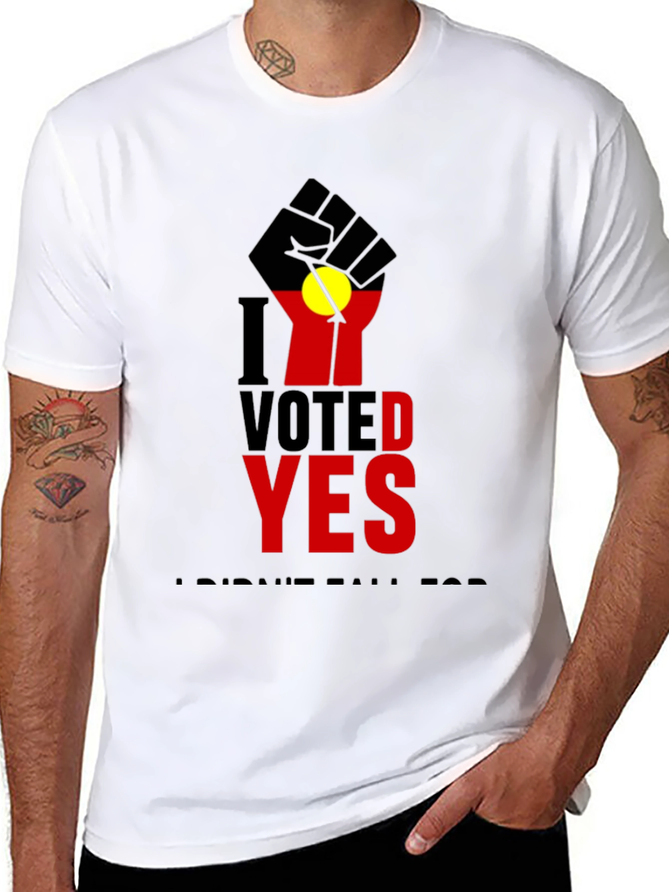 Camiseta Yo Voté Sí: Voz Indígena