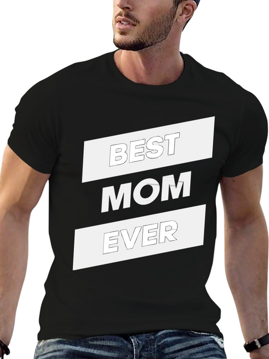 Camiseta Negra: Mejor Mamá Del Mundo