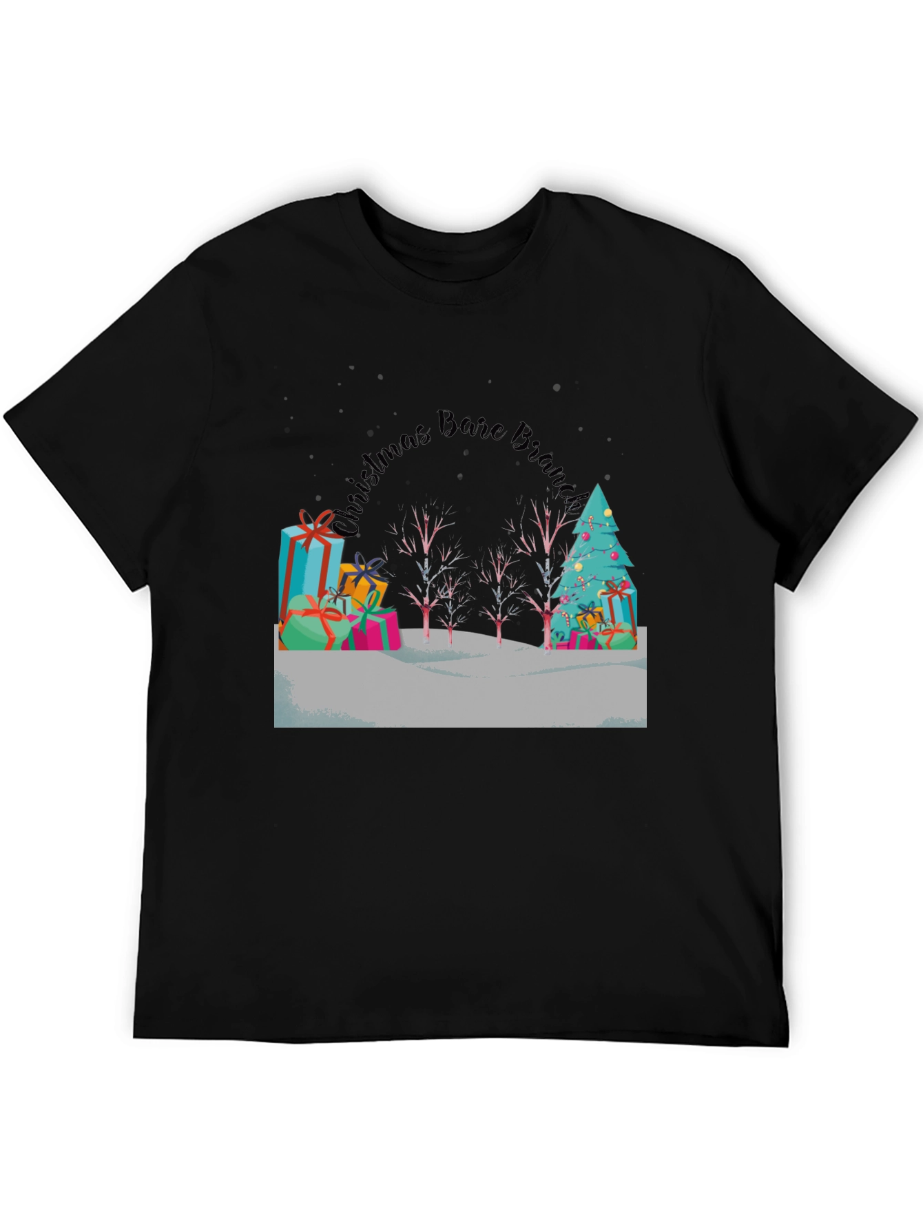 Camiseta Navideña de Invierno