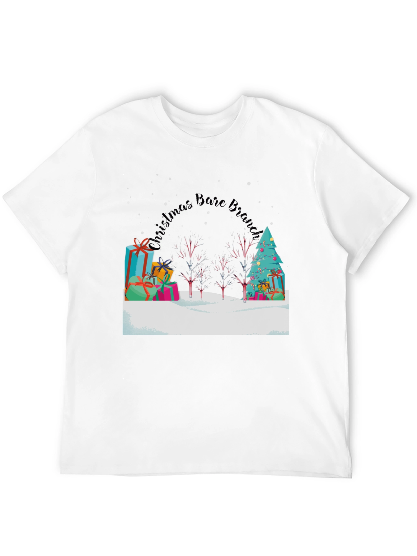 Camiseta Navideña de Invierno
