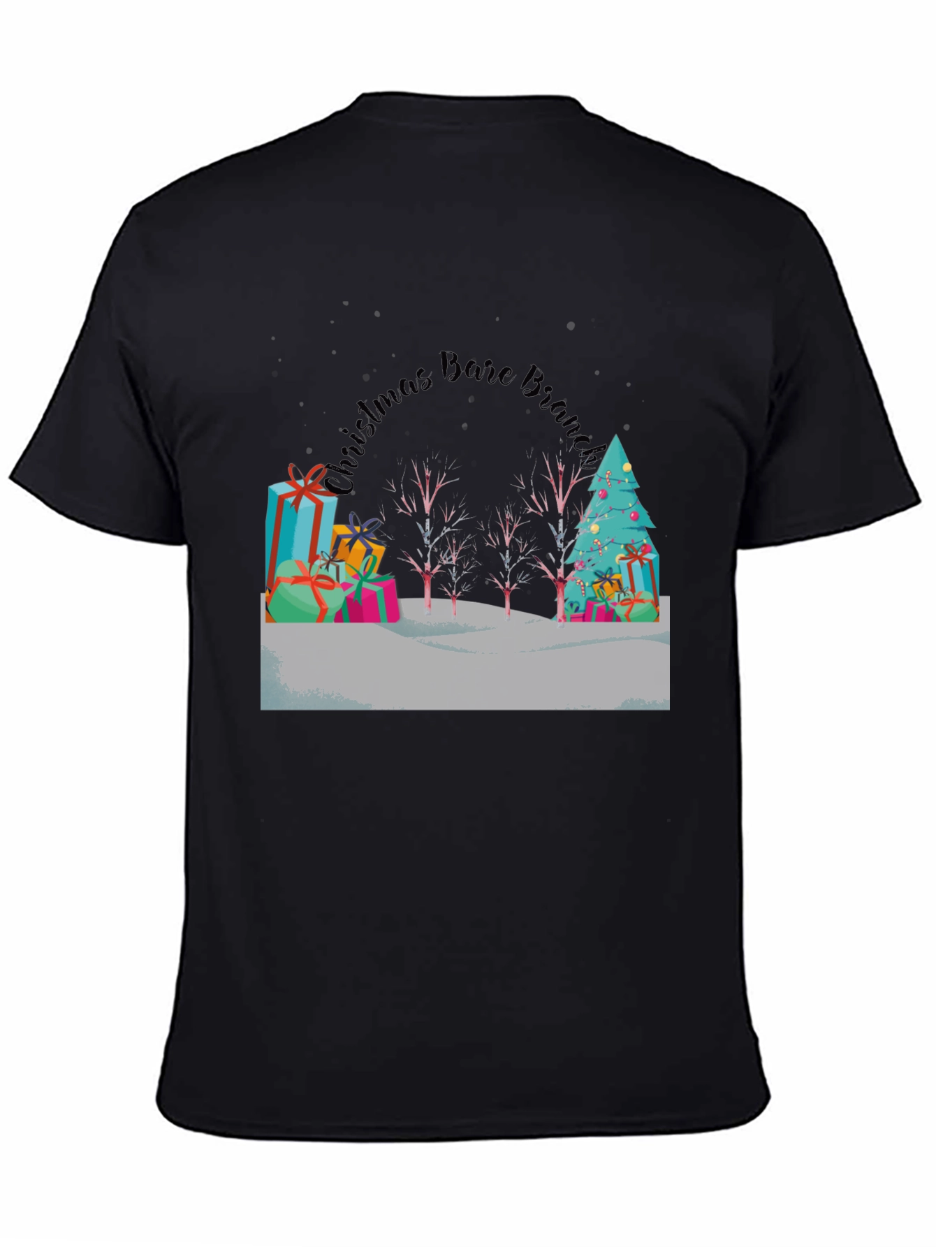 Camiseta Navideña de Invierno
