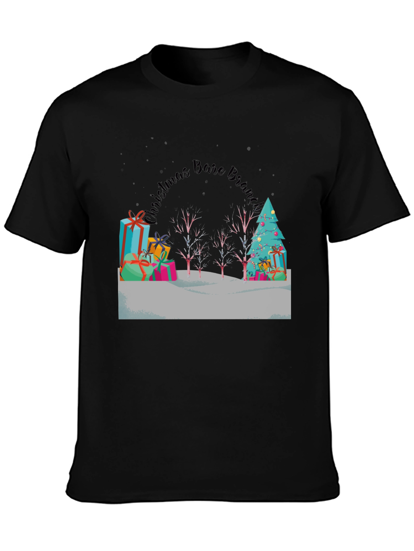 Camiseta Navideña de Invierno