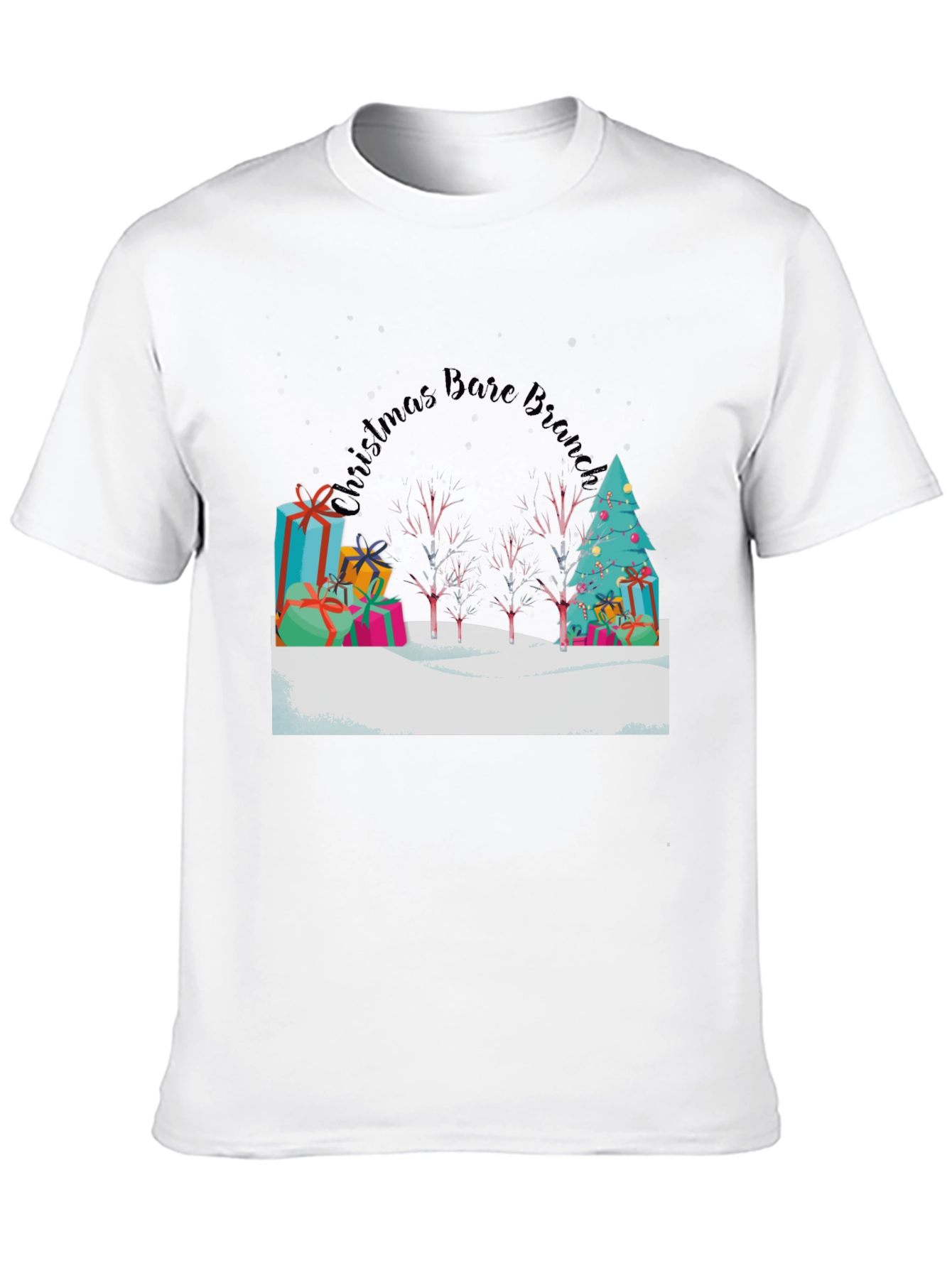Camiseta Navideña de Invierno