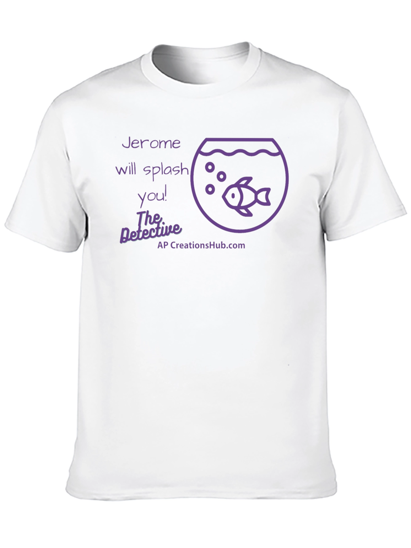 Camiseta Negra: Jerome Te Salpicará