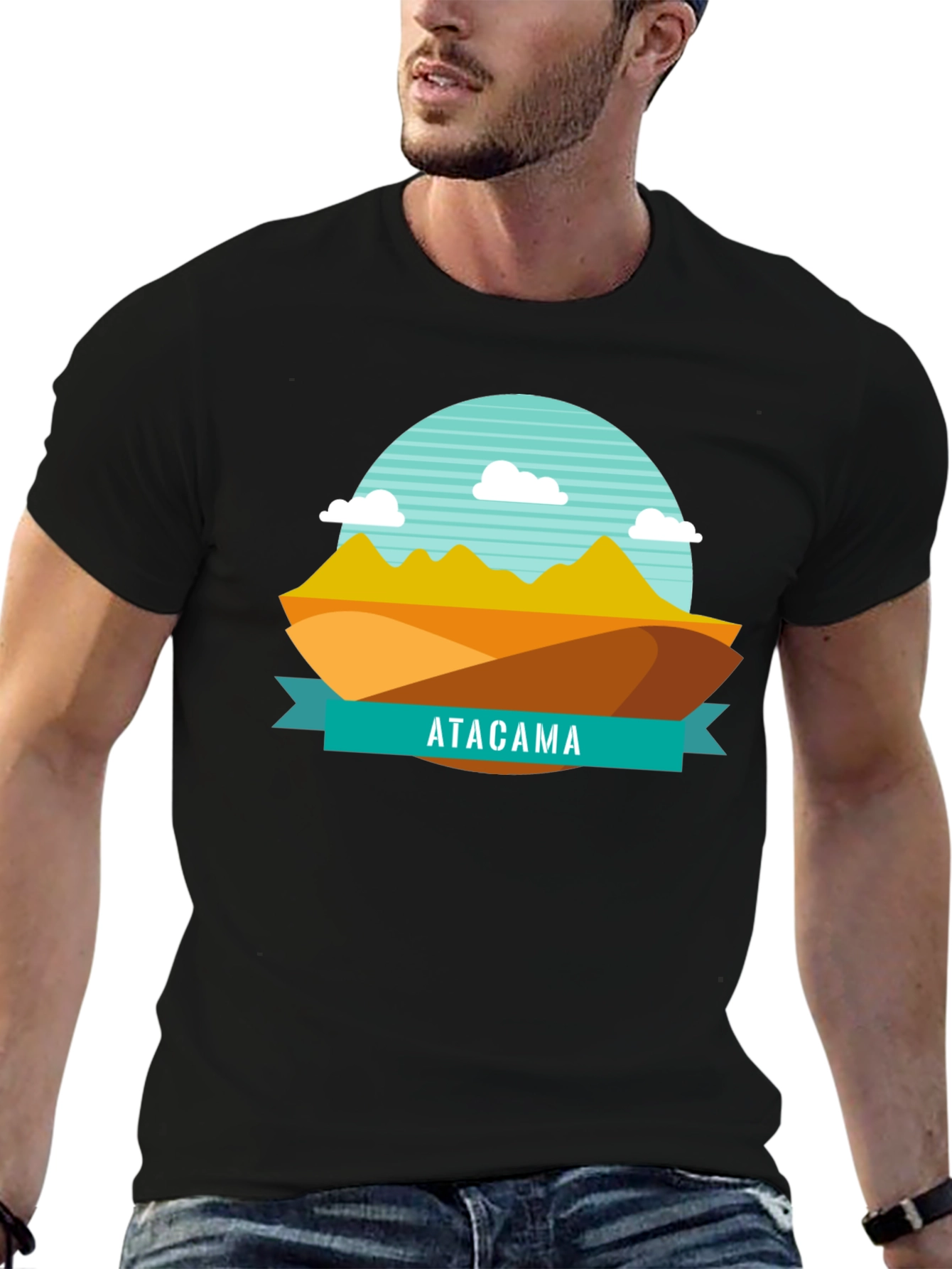 Camiseta Atacama Diseño Gráfico Unisex