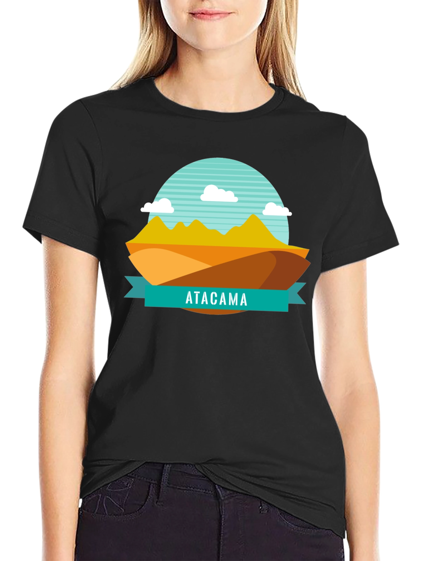 Camiseta Atacama Diseño Gráfico Unisex