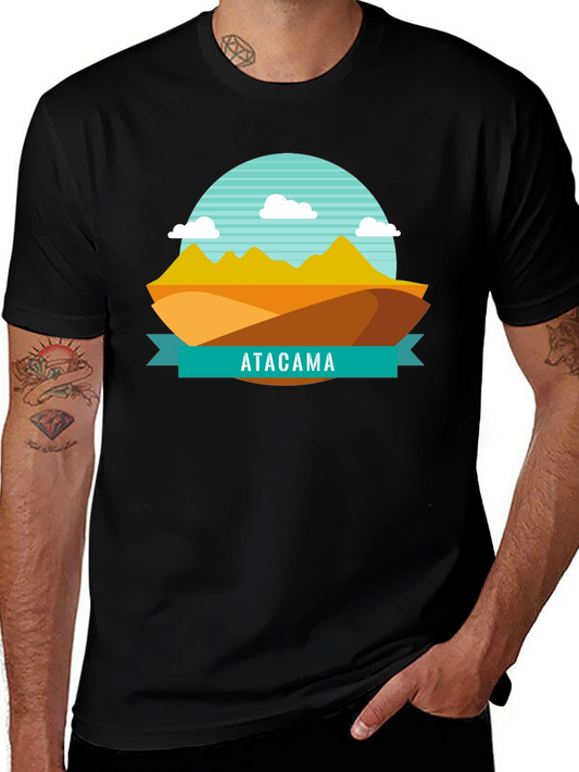 Camiseta Atacama Diseño Gráfico Unisex
