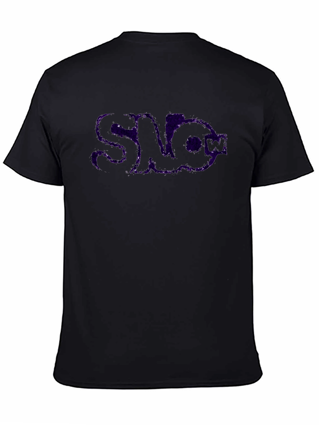 Camiseta Negra SAD Estilo Galaxia
